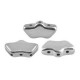 Les perles par Puca® Delos kralen Argentees/silver 00030/27000